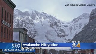 Video: Avalanche Mitigation Work Sends Down Big Slide In Telluride
