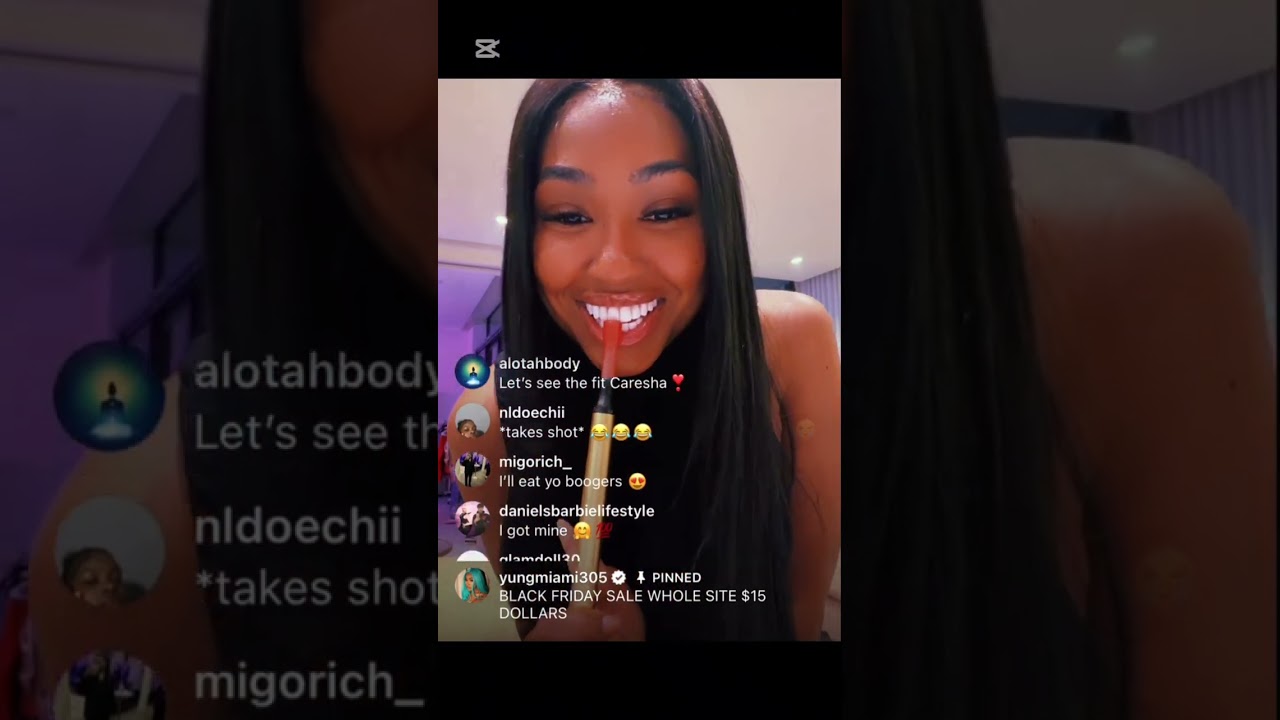 Майами Пятница Instagram прямая трансляция видеоблог