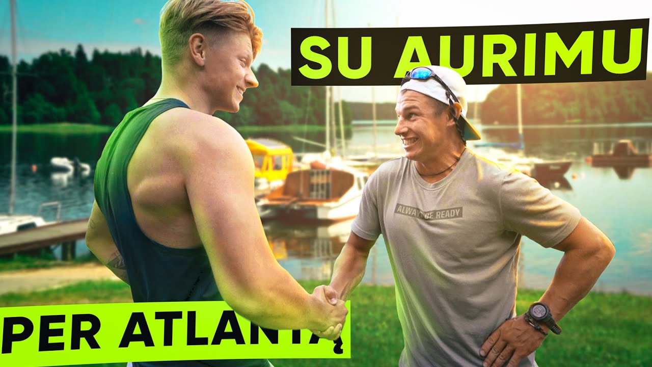 Plauksiu per Atlantą su Aurimu