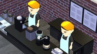 I Built A Coffee Shop That Makes Peoples Stomachs Cry in Coffee Shop Tycoon