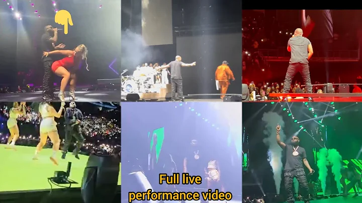 Davidos full live performance video at O2 arena London UK tonight