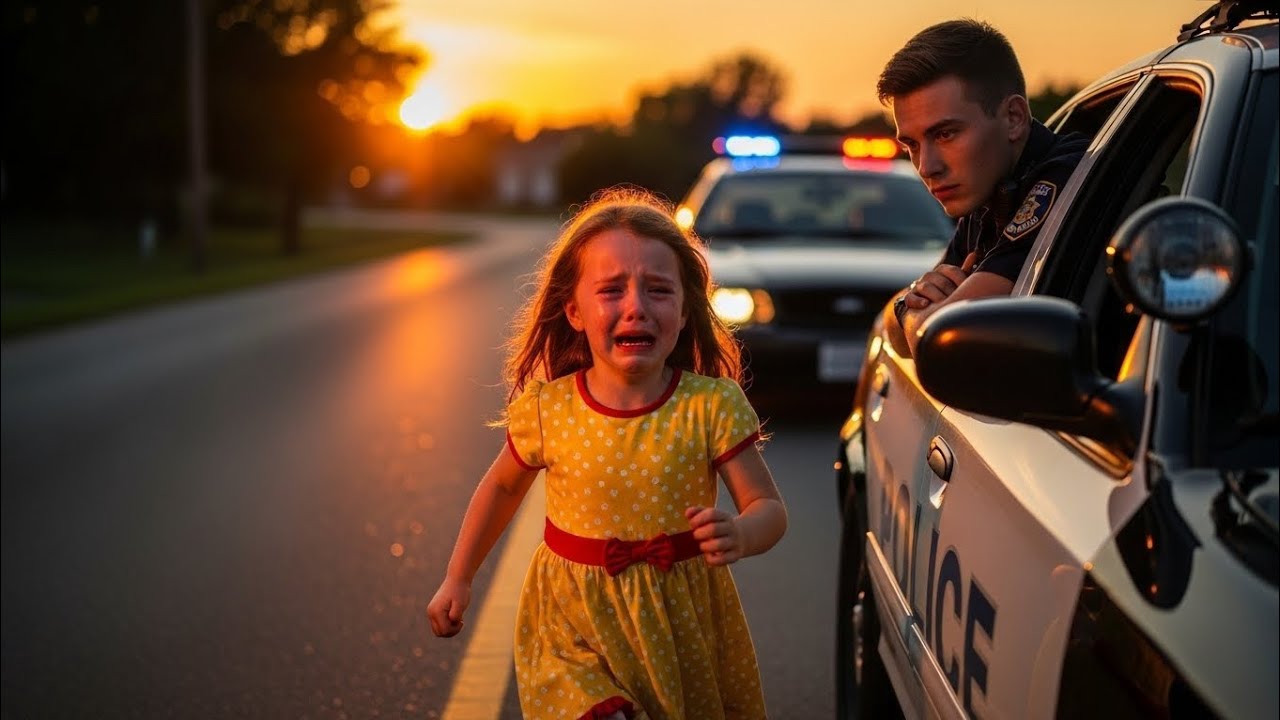 A Crying Little Girl Begged Police to Follow Her Home — What They Found Broke Every Heart 💔