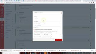 Remove Module Prerequisites in Canvas
