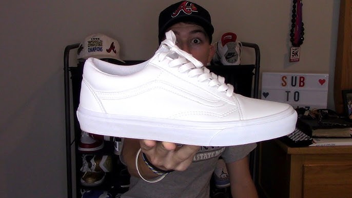 Vans Old Skool White Canvas Review - Youtube