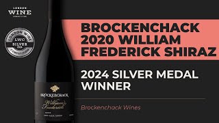 Brockenchack 2020 William Frederick Shiraz | 2024 Silver Medal Winner