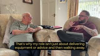 Opening doors: The role of a Community Support Worker at Blind Veterans UK