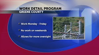 Greene County Sheriff reinstates inmate work program, makes changes