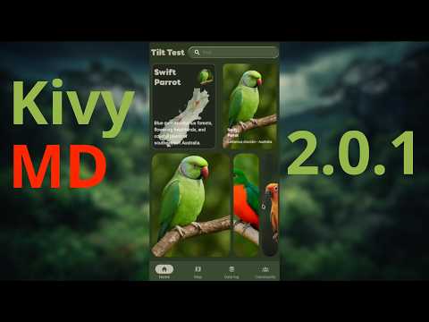 Carousel and Tilt card Demo