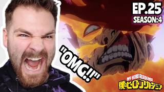 ENDEAVOUR PLUS F***ING ULTRA!!! | MY HERO ACADEMIA - EPISODE 25 | SEASON 4 | FIRST TIME REACTION