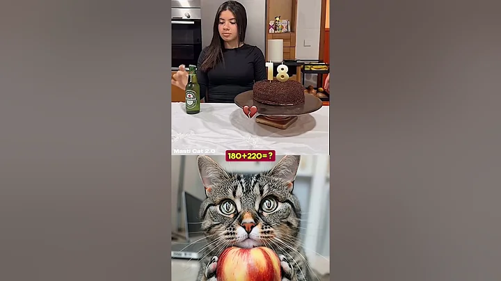 Watch the video about Girl funny birthday celebration 😹#funny #cat #dance #shorts