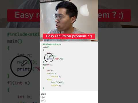 Easy recursion problem?
