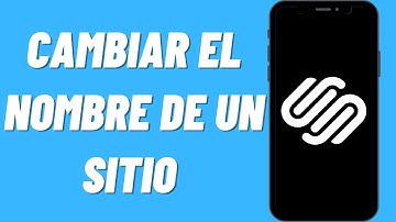 Como cambiar el nombre de un sitio en Squarespace