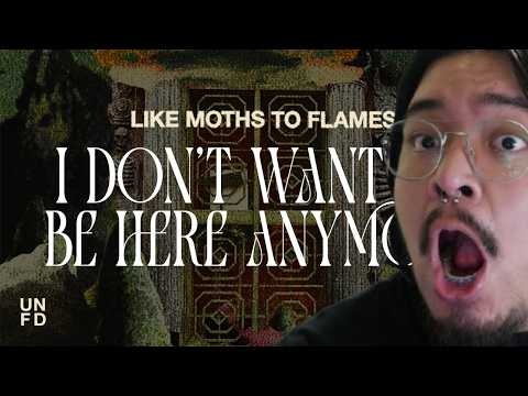 1ST LISTEN REACTION Like Moths To Flames - I Don't Want To Be Here Anymore