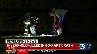 VIDEO: 5-year-old old boy dead from go-kart crash in Meriden