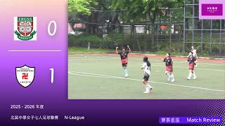 Publication Date: 2026-04-29 | Video Title: 2025 - 2026 年度北區中學女子七人足球聯賽︰粉嶺禮