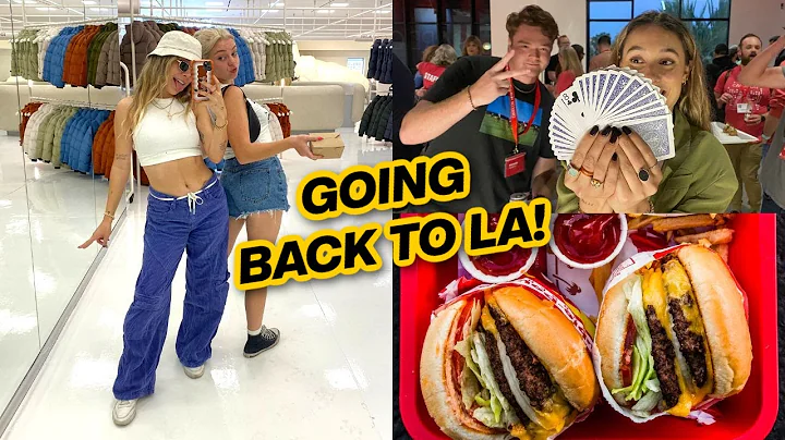 GOING BACK TO LA *surprising friends, CardCon, & more!*