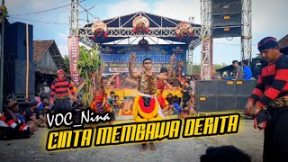 TERBARU‼️CINTA MEMBAWA DERITA Lagu Jaranan Voc Nina Jaranan TURONGGO SUKO MANUNGGAL