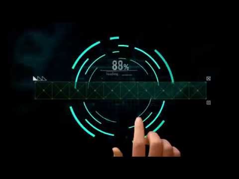 Touch Screen Finger Gesture - Chroma Key Example
