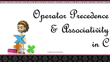 Operator precedence and associativity in C||priority||C programming||3 minutes master||Neverquit