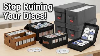 ▶️ Stop Ruining Your Discs! Best Heavy-Duty & Stackable CD Storage Boxes
