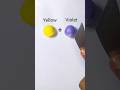 How to make yellow two #colormixing#oddlysatisfying #whitepaint #tappingsounds#shorts #asmrart #asmr
