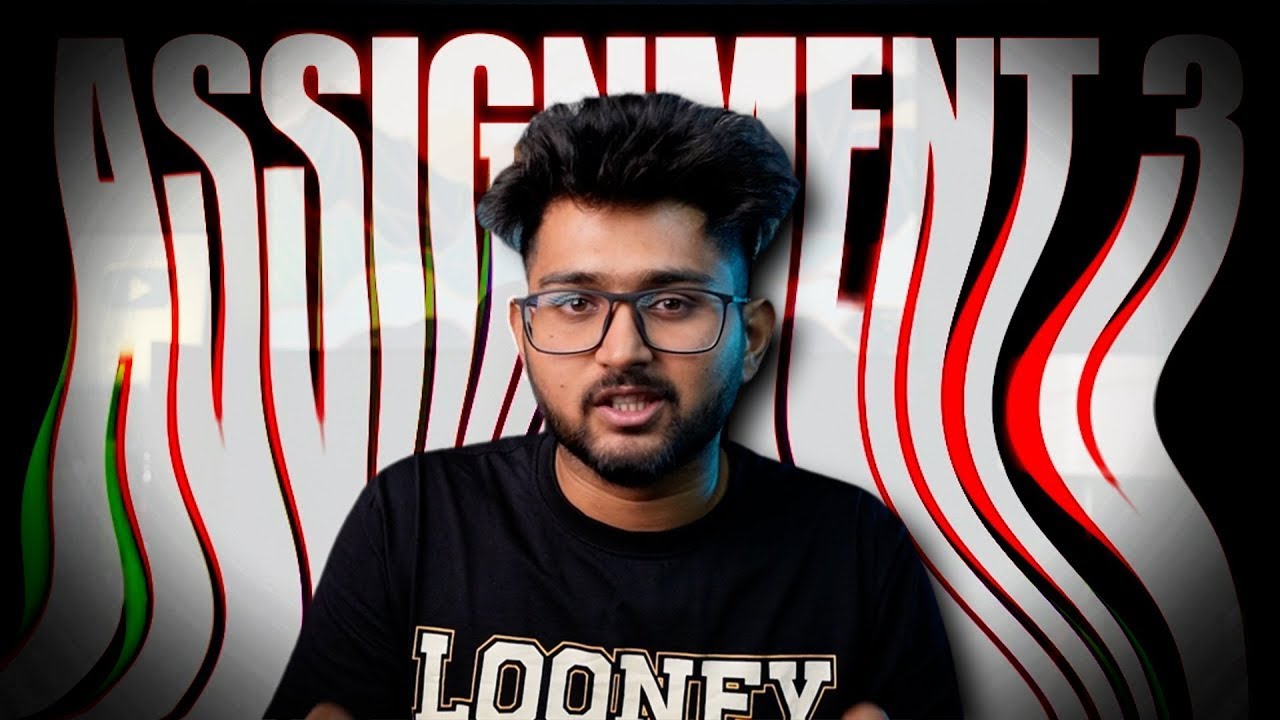 Tharun Speaks: The  Third Assignment - Epic Editing Journey! @TharunSpeaks