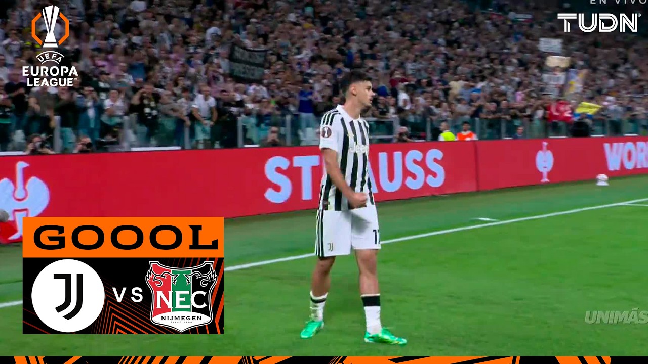 ¡LLEGÓ EL SEGUNDO! Juventus 2-0 NEC | UEFA Europa League - Fase de Liga Fase de Liga | TUDN