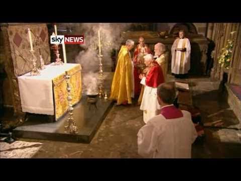 The Pope at  Westminster