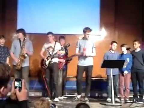 Richard Challoner School house music 2013. (fisher house band part 1)