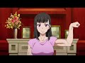 Muscle anime girl maki oze