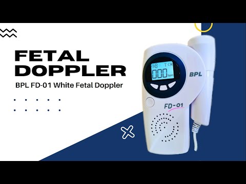 Fetal Doppler FD01 BPL | Modes of fetal Doppler | How to use | Volume up-down