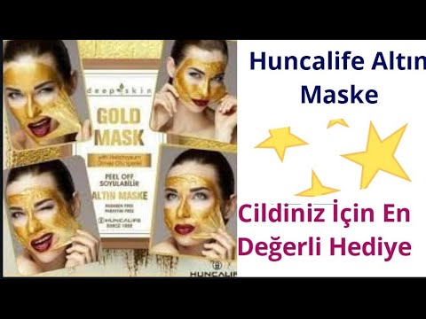 Huncalife Altin Maske Denedim Puruzsuz Bir Cilt Uyelik Linki Aciklamada Youtube