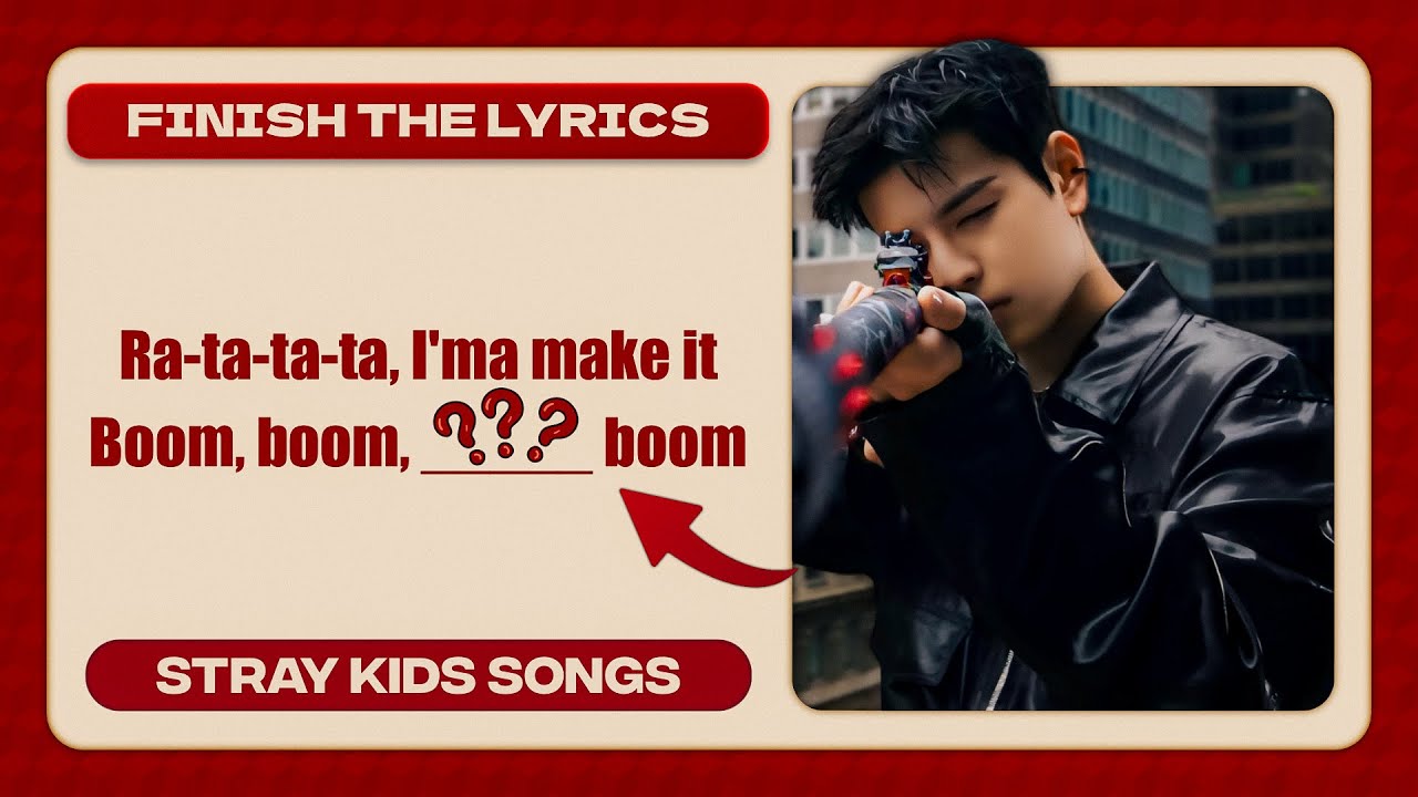 SKZ QUIZ 2024 | FINISH THE LYRICS OF THE STRAY KIDS SONG 🎵 | Visually Not Shy