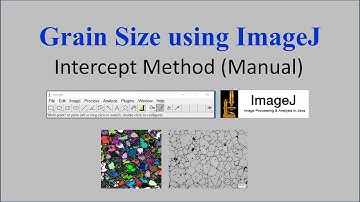 Grain Size using ImageJ Intercept Method