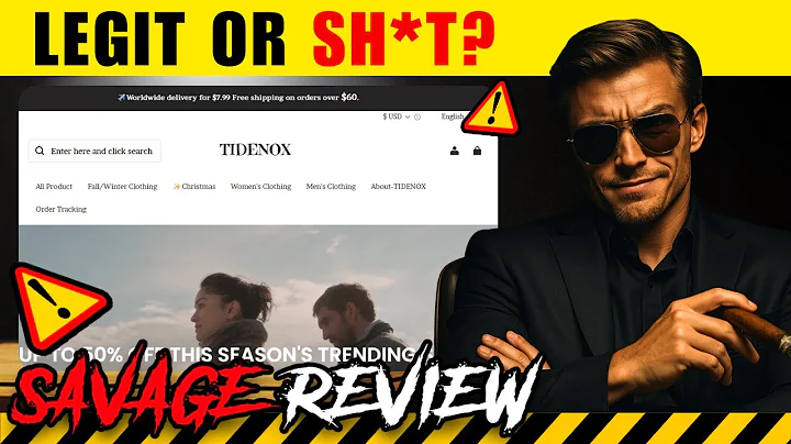 Tidenox.com Review: Is This Fashion Site a Scam? (2025)