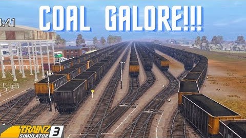 This Is going to be One Long Coal Train!!! | Trainz Simulator 3