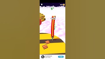 fun bridge run race #walkthrough #gaming android ios#gameplay #shorts