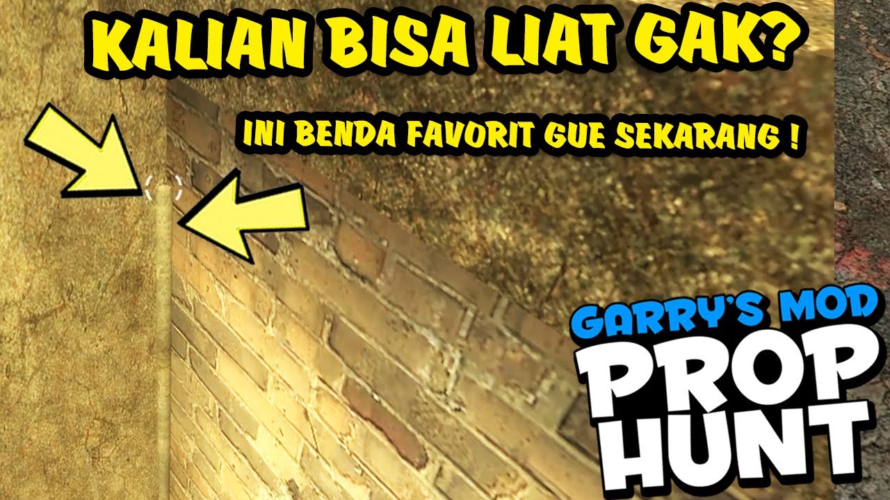 KALIAN BISA LIAT GAK? BENDA ANDALAN GUE SEKARANG NIH! - Gmod Prop Hunt Indonesia