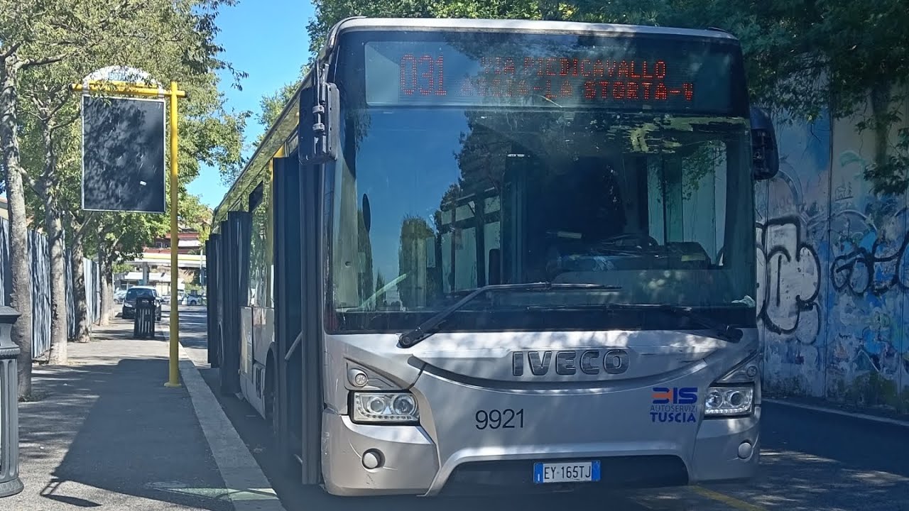 Iveco urbanway ex Roma tpl vettura 9921 