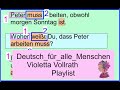 82. Satzgliedstellung - Verb - Deutsch lernen
