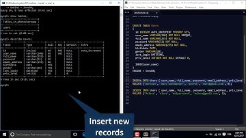 How to : Create a MySQL Database in Command Line