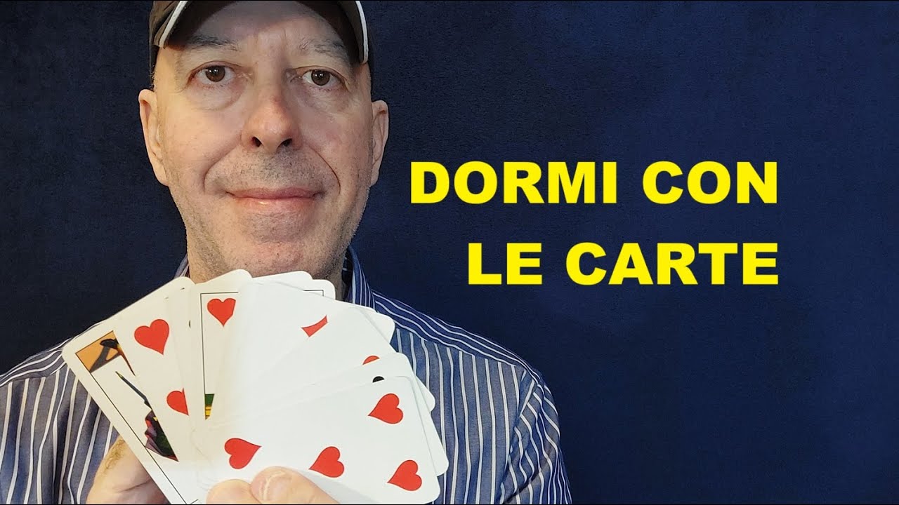 ASMR iTA - RILASSATI e DORMI con LE CARTE 😴
