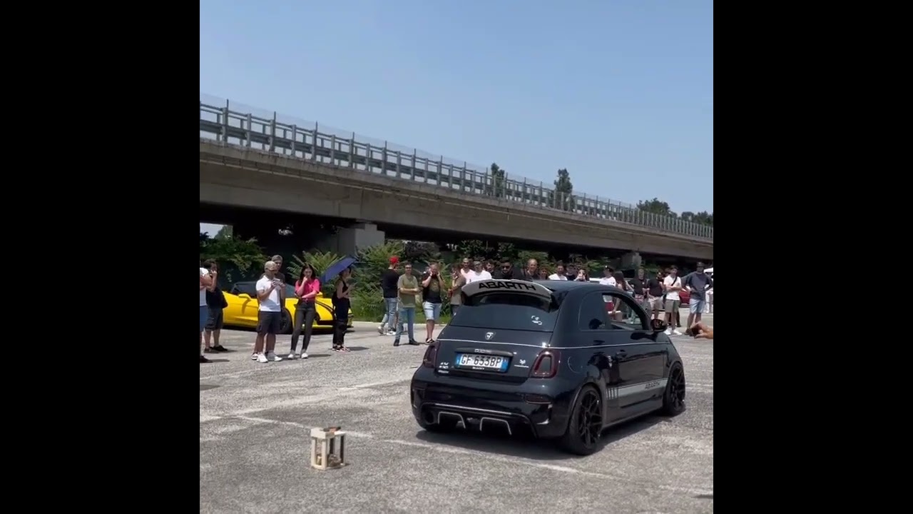 FIAT 595 ABARTH PROVA ROMBO