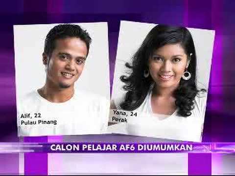 Gala TV Astro AWANI : Akademi Fantasia 6 : 25 Calon Pelajar Diumumkan !