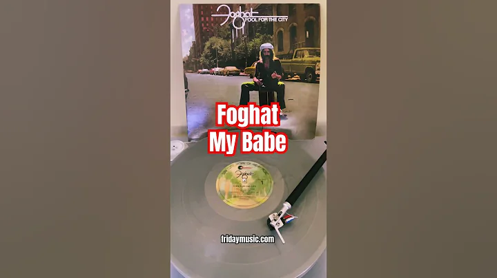 Watch the video about FOGHAT My Babe Silver Vinyl #fridaymusic #foghat #newmusic #rock #blues #hardrock #boogie