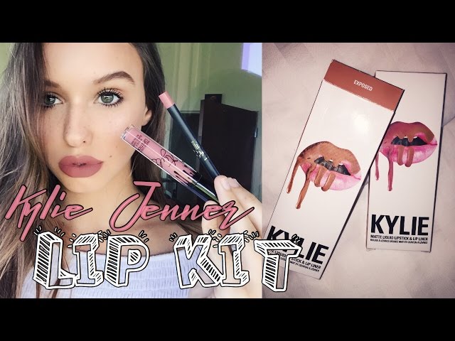 Kylie Jenner LipKit in EXPOSED + CANDY K | First Impression, Review and Swatches - YouTube Kylie Jenner Lipkit In Exposed + Candy K | First Impression, Review And Swatches - Youtube