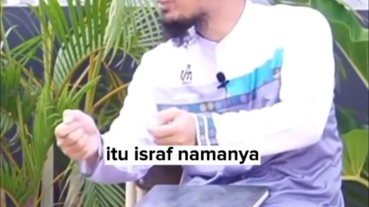 Apa Itu Israf #shortvideo #ustadzadihidayat #ceramahsingkat - YouTube