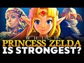 Which princess zelda is the strongest legend of zelda power ranking