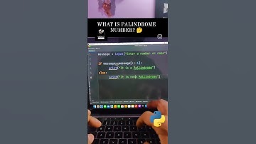 What is Palindrome number 🌟#palindrome #number #python #condition #trending #youtubeshorts