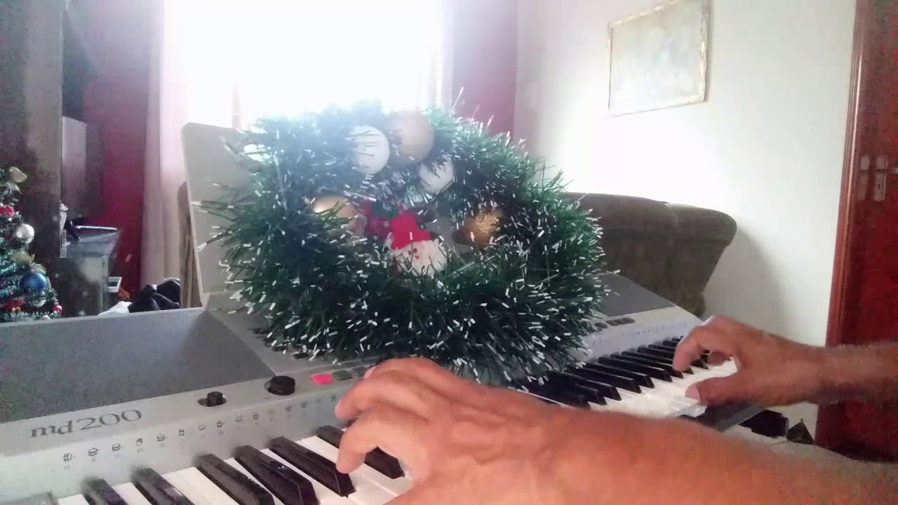 Happy merry Xmas_John Lennon!teclado Medeli md200 ( instrumental) YouTube